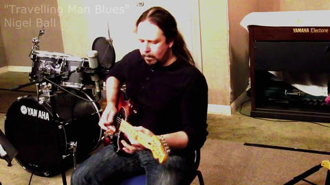 Nigel Ball – “Travelling Man Blues” live session performance with Modern Player Telecaster.